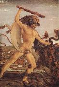Antonio del Pollaiuolo Hercules and the Hydra painting